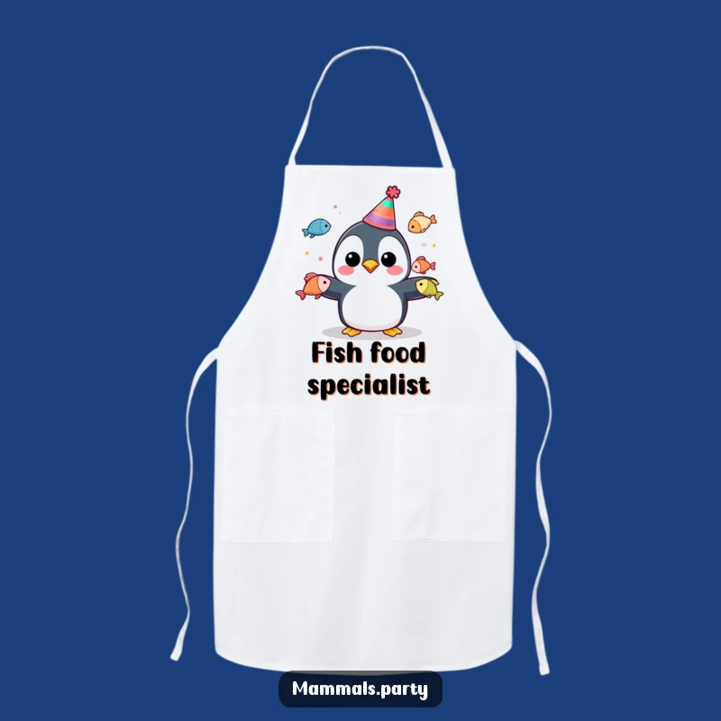 Funny Penguin Party Apron: Cook Up Fun for Everyone