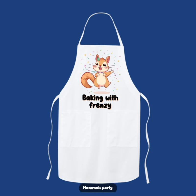 Funny Squirrel Party Apron: Cook and Celebrate with This Jumper