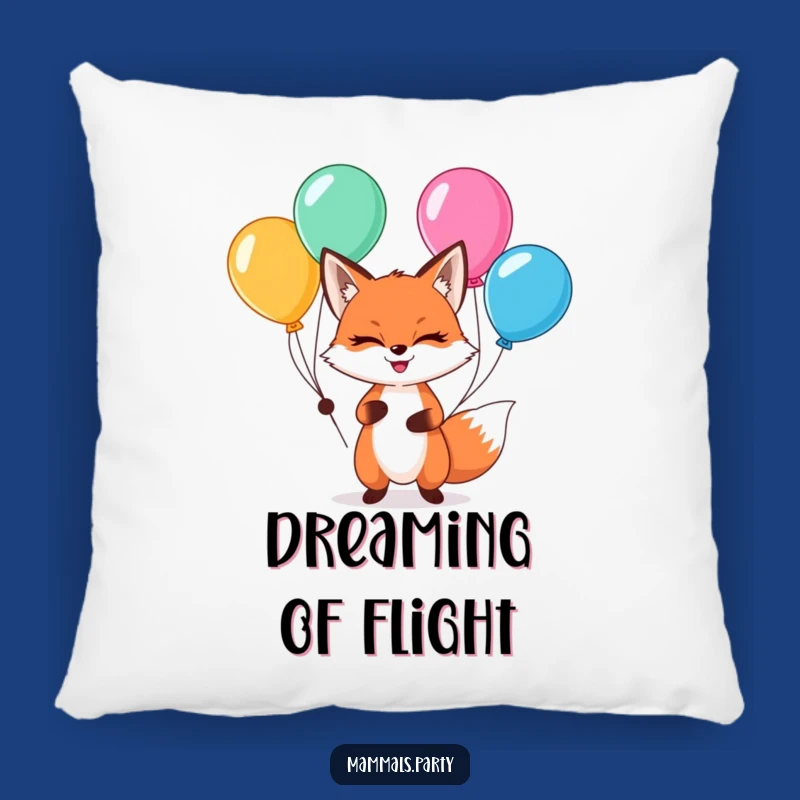 Funny Kawaii Fox Juggling Pillow: Cozy Cushion with a Witty Touch