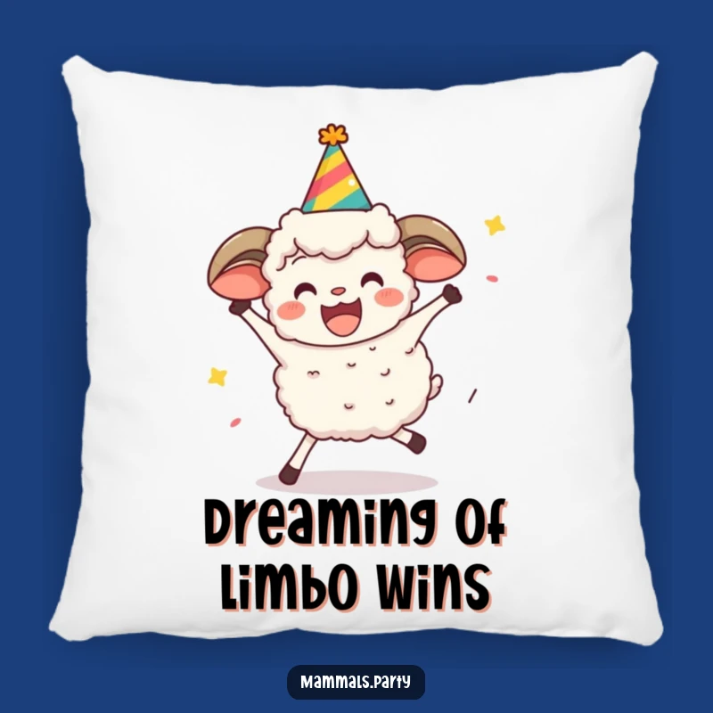 Funny Sheep Limbo Pillow: Cozy and Hilarious Comfort for Party Lovers