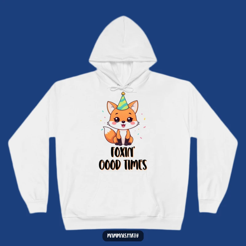 Cozy Funny Fox Party Hoodie: The Ultimate Warm and Hilarious Gift