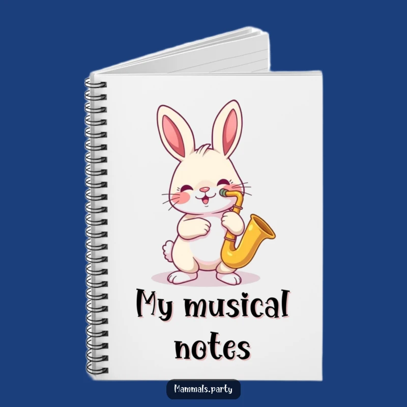 Funny Sax Bunny Melody Notebook: A Hilarious Journal for Musical Ideas