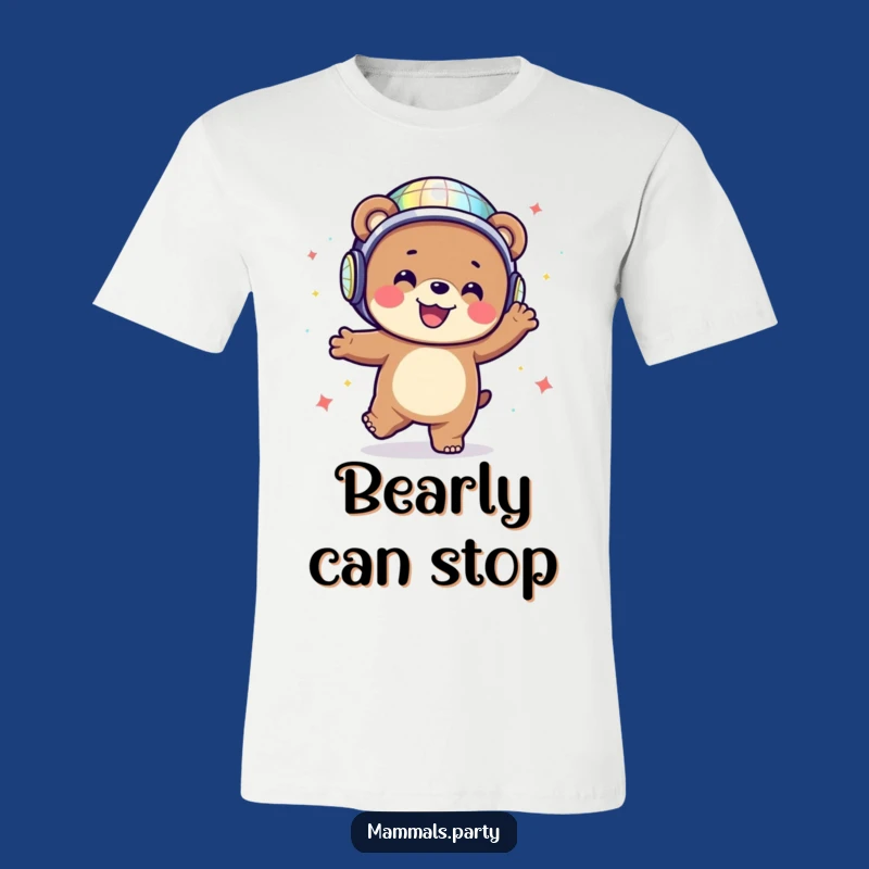 Funny Disco Bear T-Shirt: Dance Floor Ready with This Tee