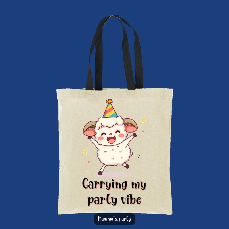 Funny Sheep Limbo Tote Bag: Hilarious Party Accessory for Everyday Fun